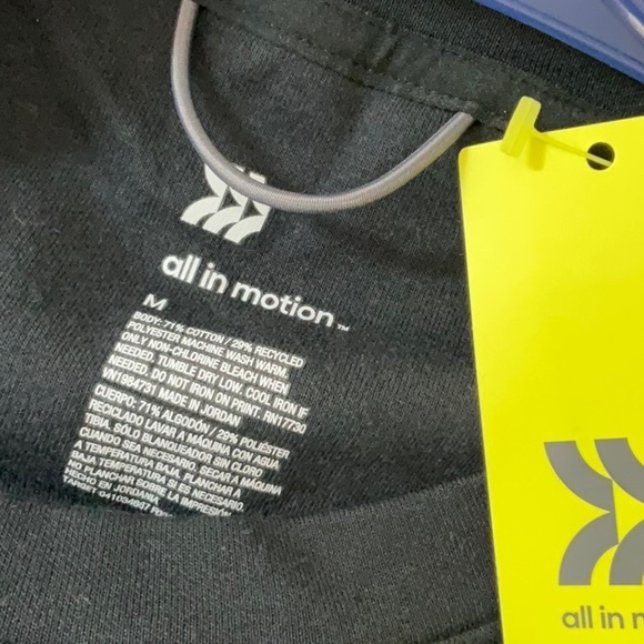 All in Motion Mens Tech Fleece Crewneck Pullover Athletic Size M - Picture 9 of 9